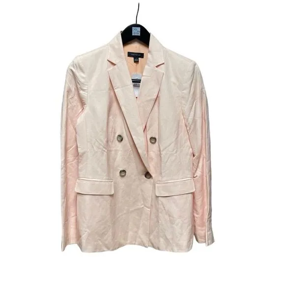 🌟NEW🌟Ann Taylor🌟Linen Peach Cilor Blazer