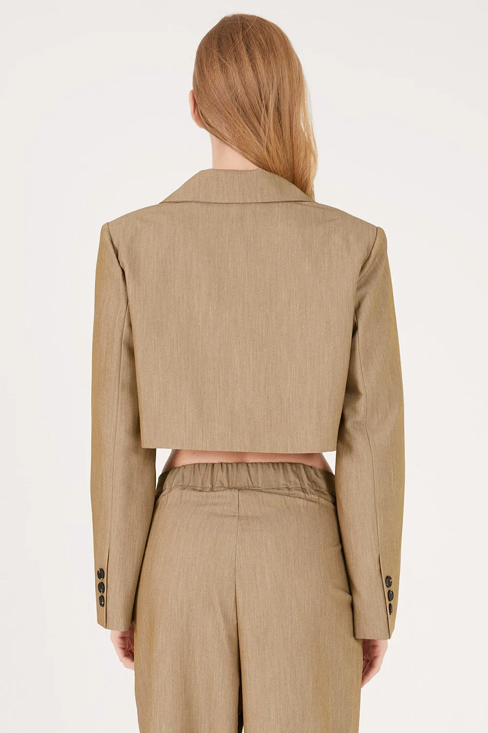 Nova Cropped Blazer Jacket