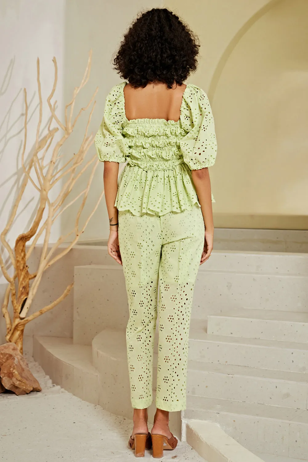 Nriti Shah In Our Lush Lime Co-ord Set