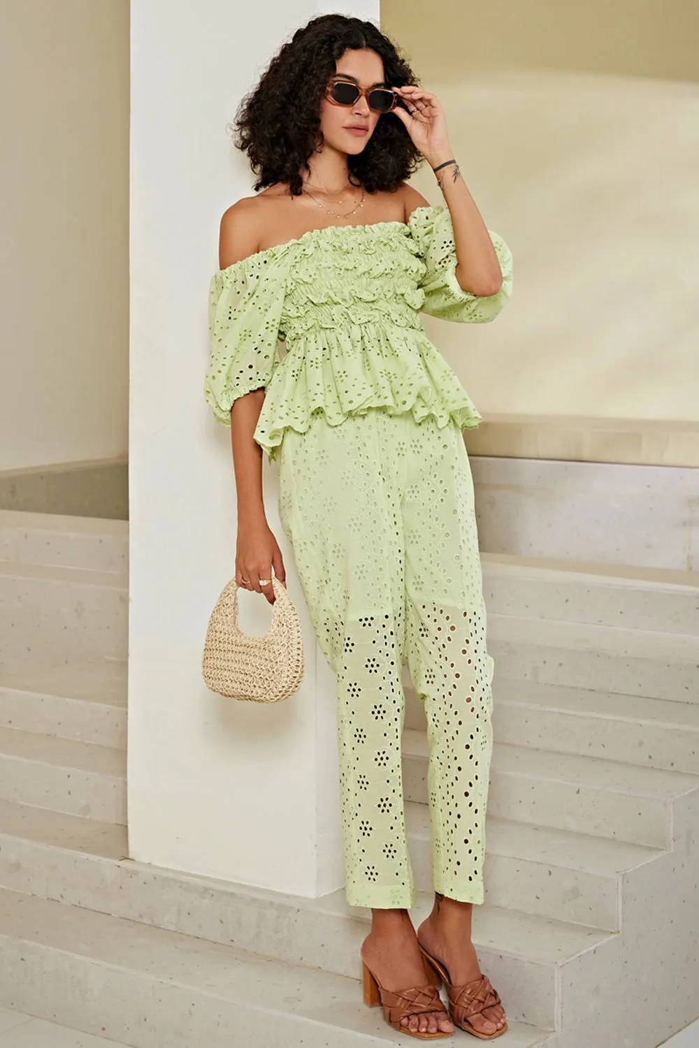 Nriti Shah In Our Lush Lime Co-ord Set