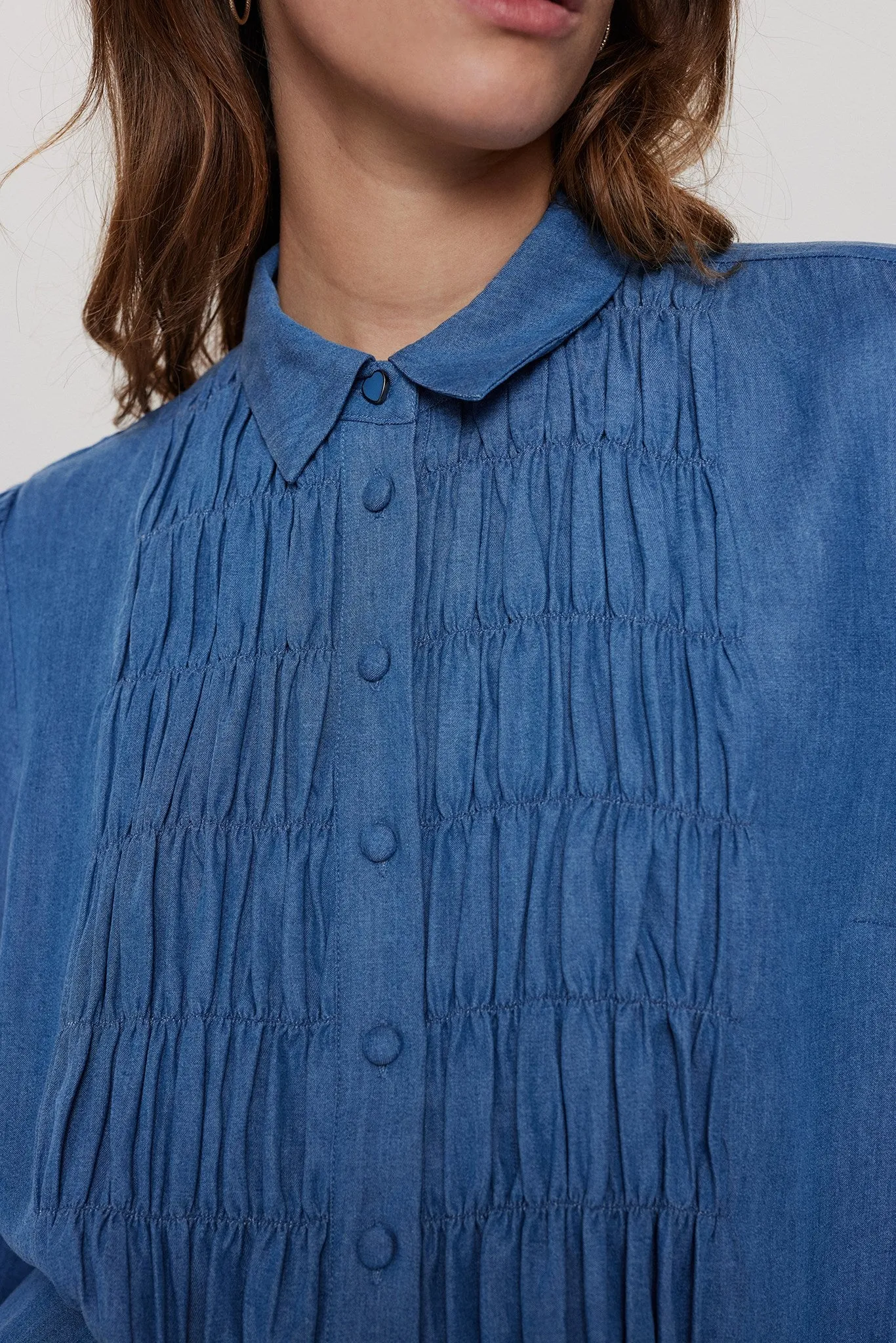 NUMIO SHIRT - Light Blue Denim