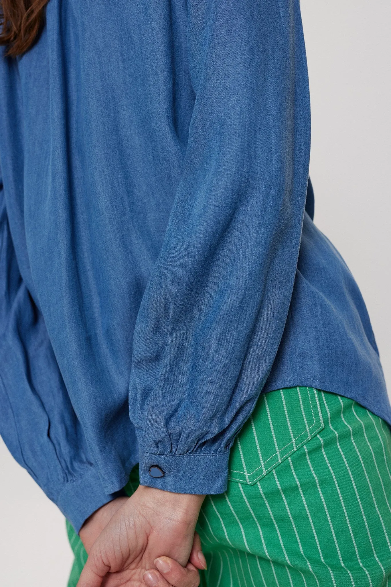 NUMIO SHIRT - Light Blue Denim