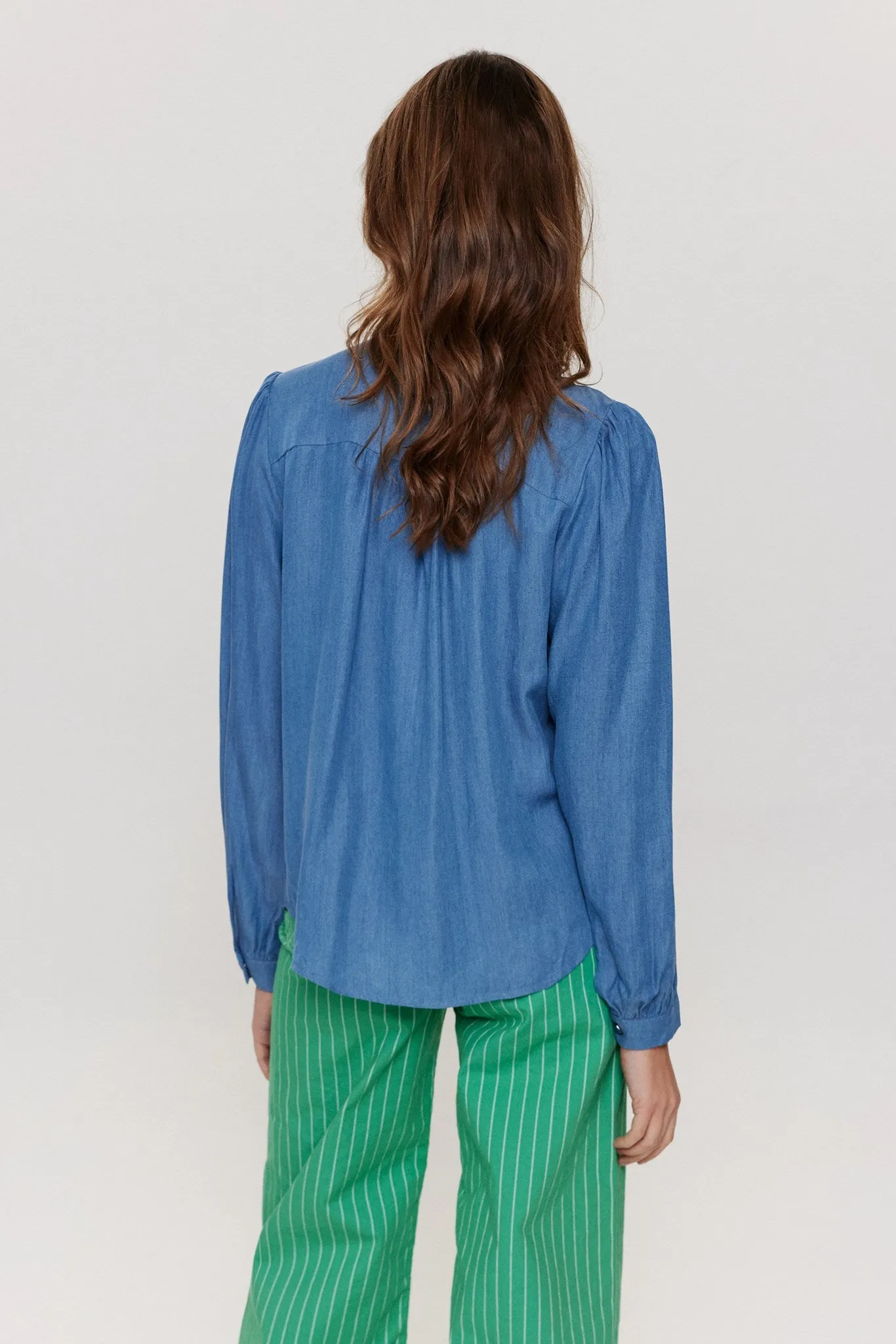 NUMIO SHIRT - Light Blue Denim
