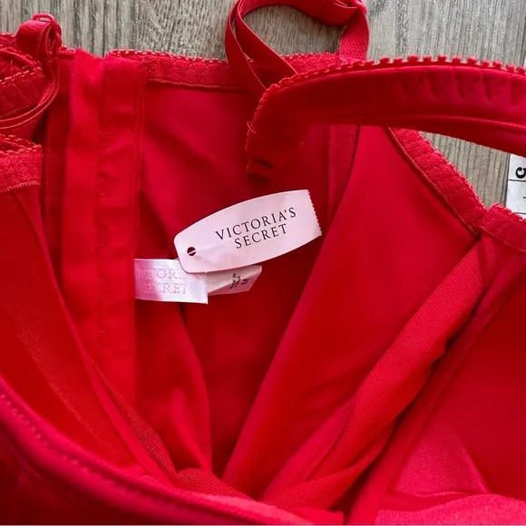 NWT Red Victoria’s Secret Corset Medium