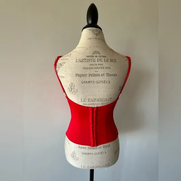 NWT Red Victoria’s Secret Corset Medium