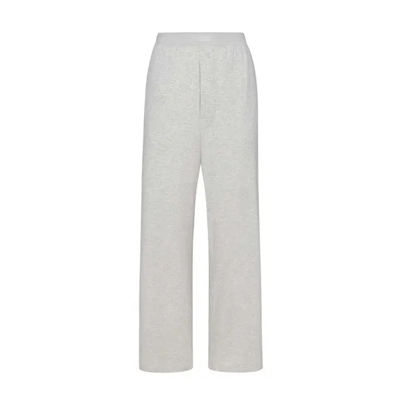 NWT SKIMS Light Heather Gray Boyfriend Loose Pants