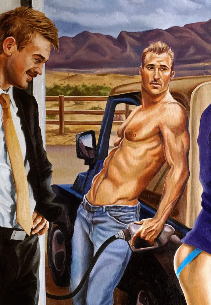 On Display, Starring Michael Breyette print