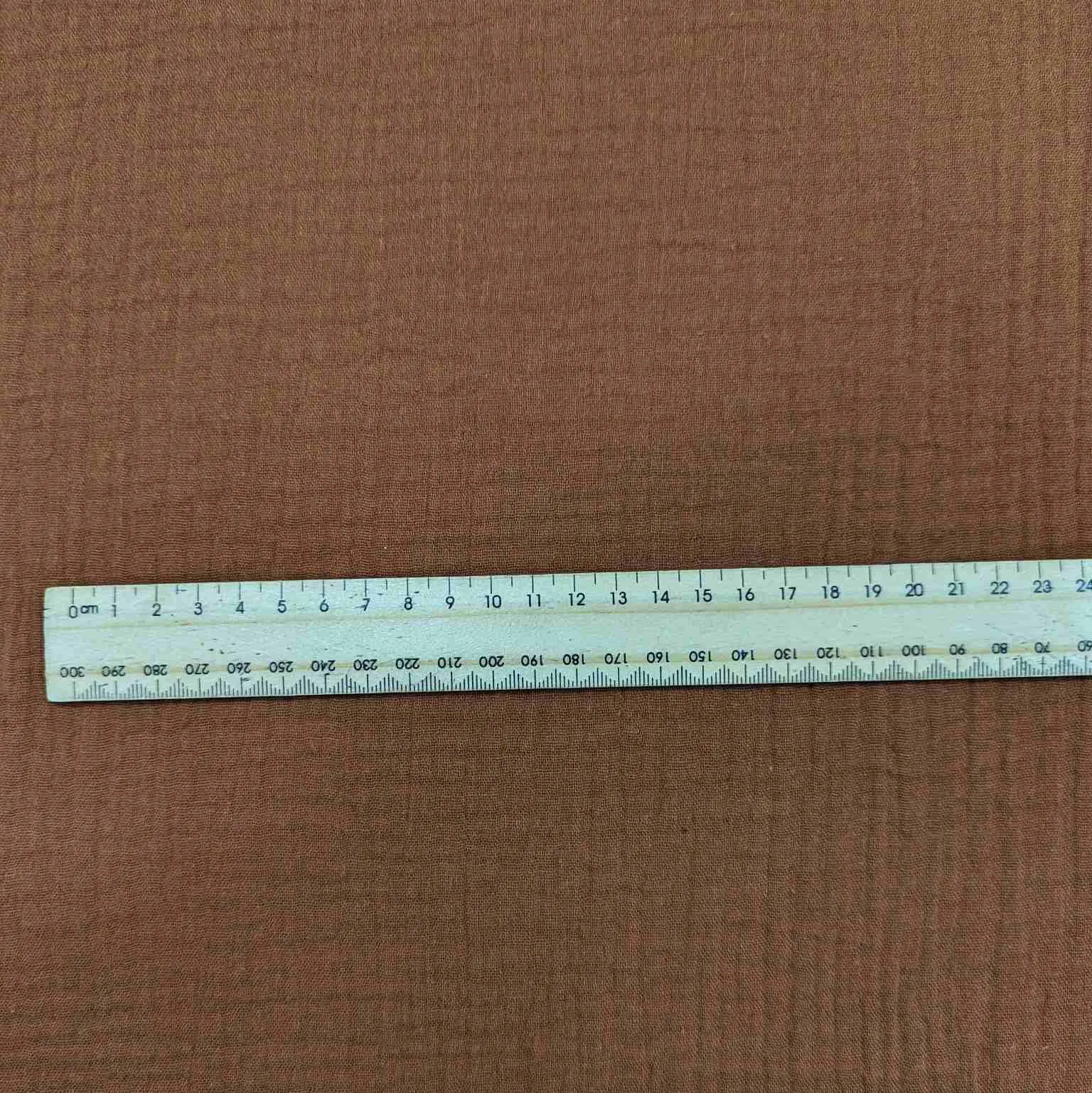 Organic Cotton Double Gauze, Cinnamon