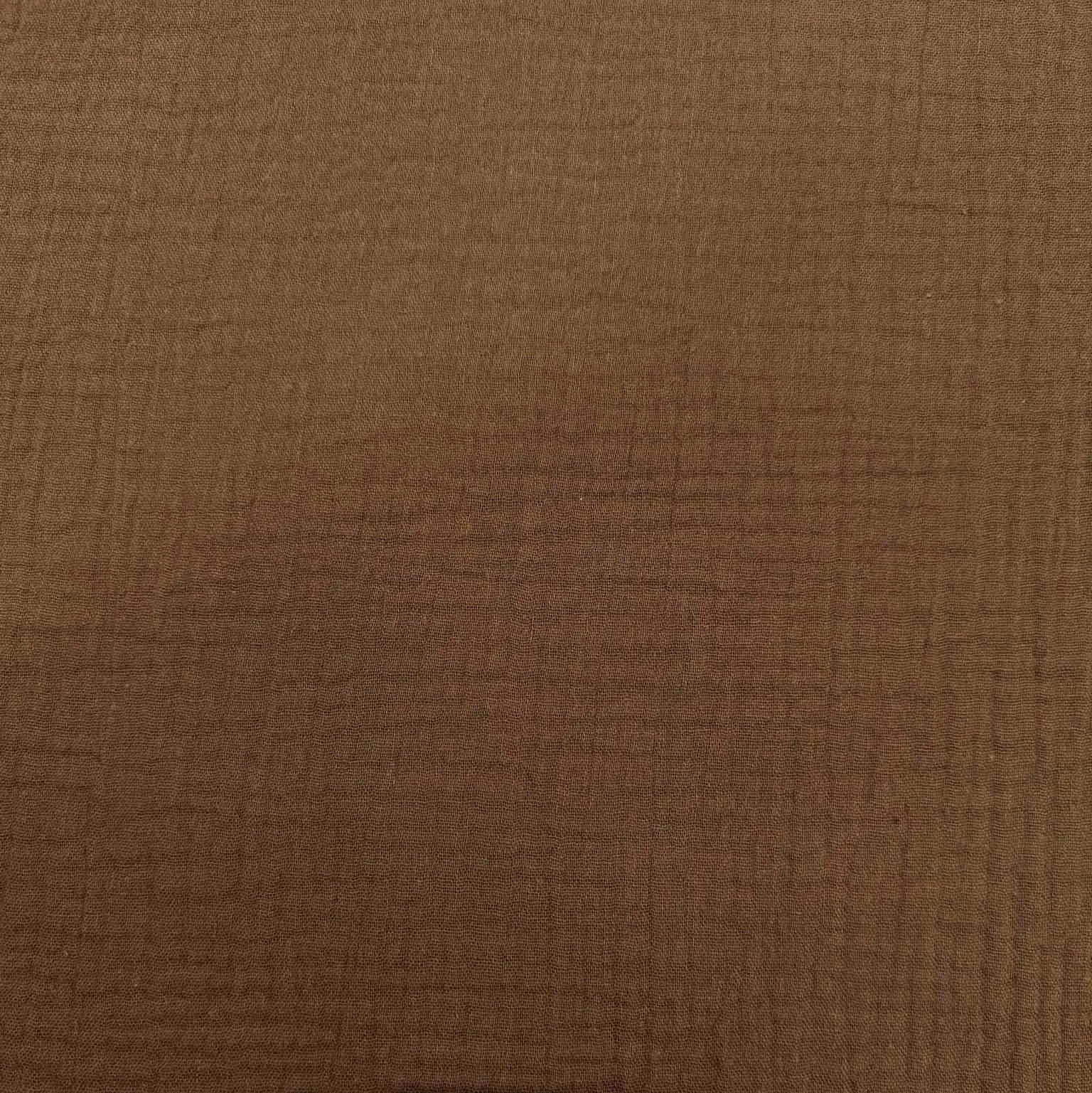 Organic Cotton Double Gauze, Cinnamon