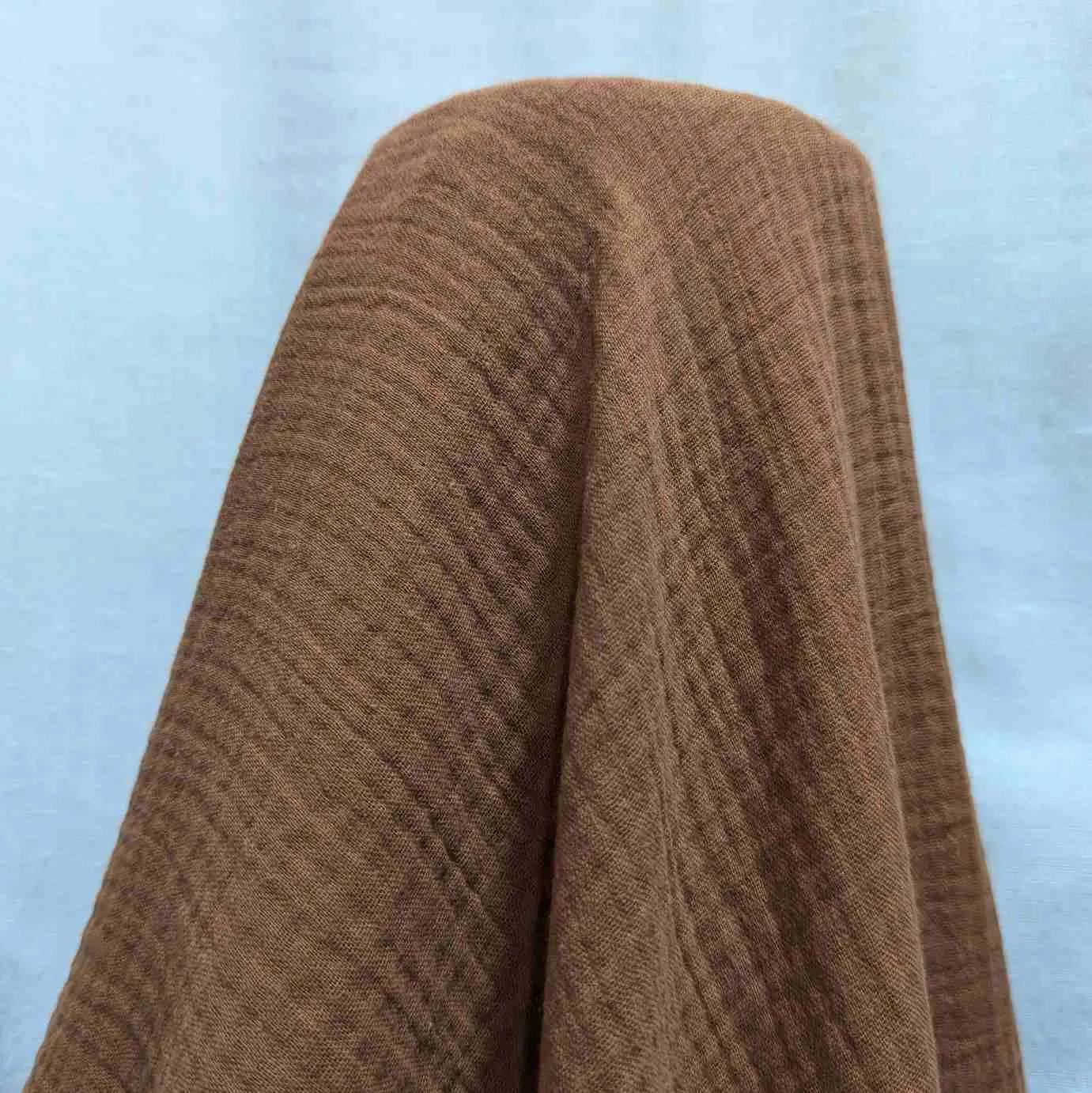 Organic Cotton Double Gauze, Cinnamon