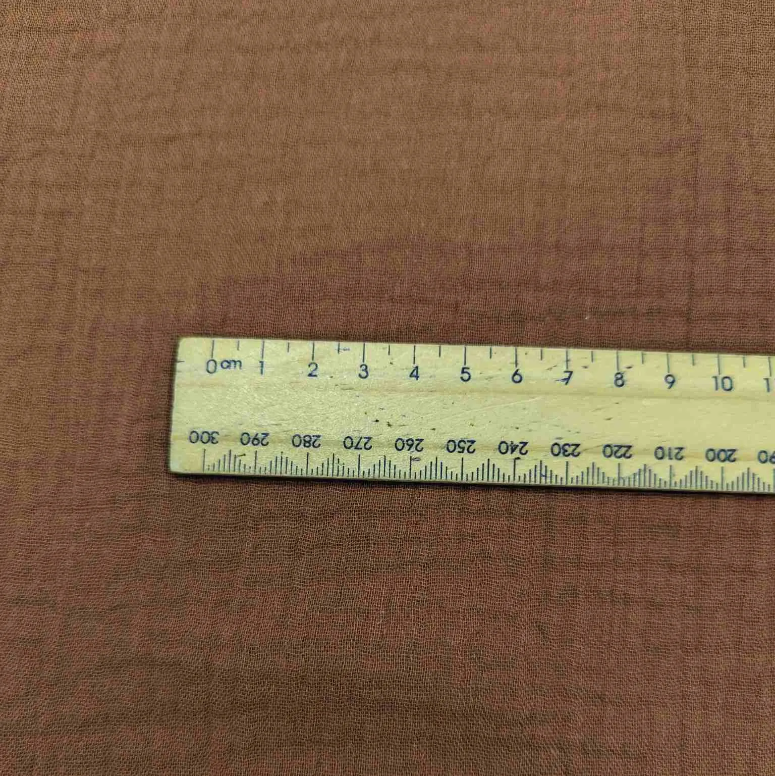 Organic Cotton Double Gauze, Cinnamon