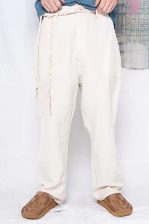 P72 Fatigue Wild Silk & Hemp Uneven Dye Sand Grey