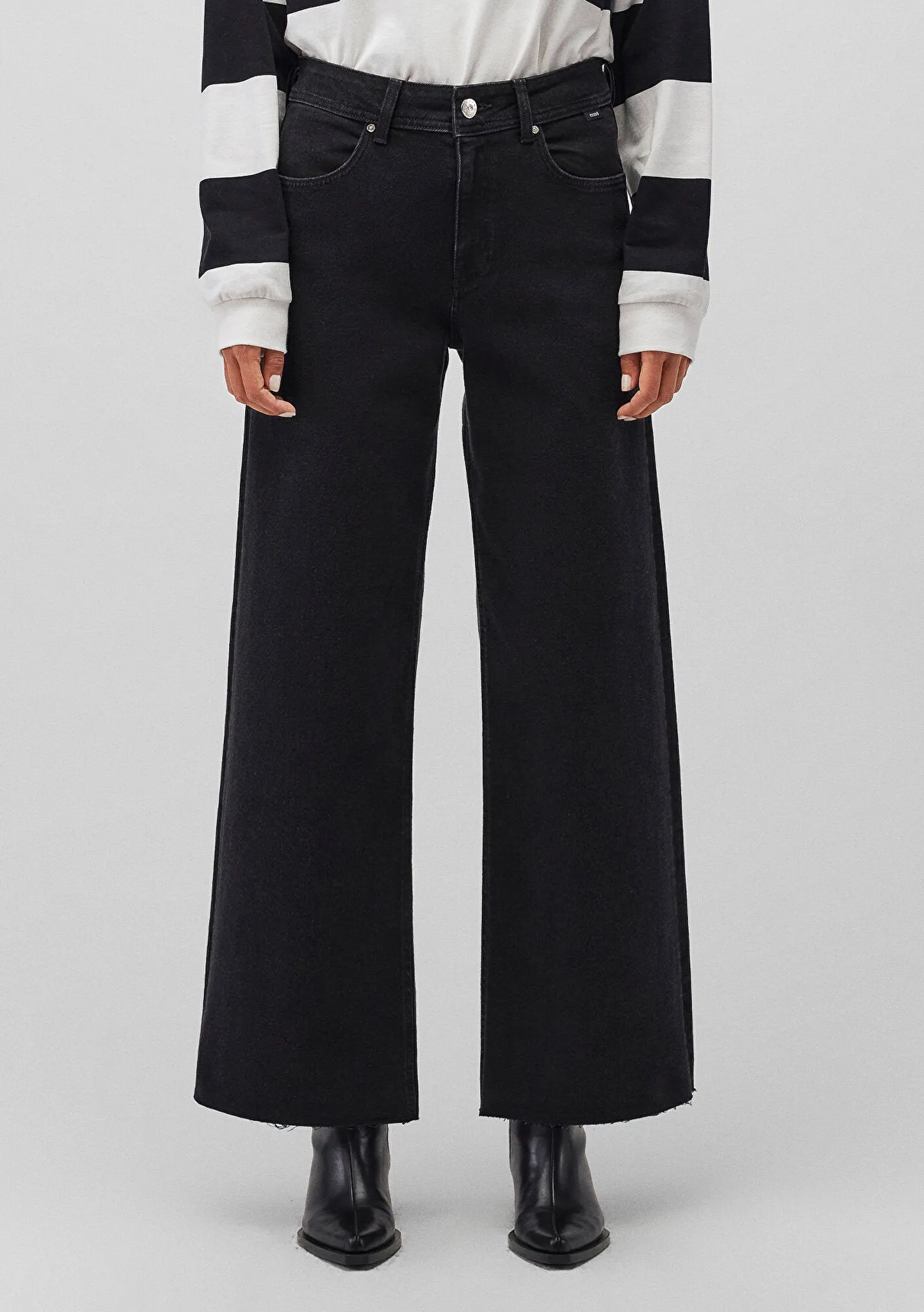 Paloma Dark Smoke Denım Jean Pants