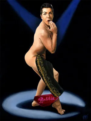 Pants on the Ground, Starring Bobbie Burlesque print
