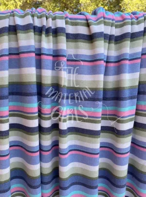 Pastel Stripe French Terry