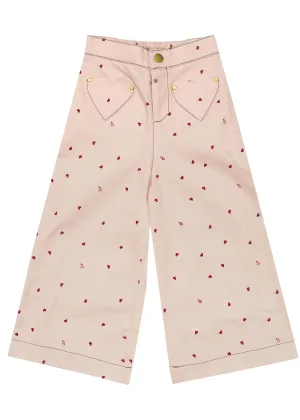 Penelope Pants-Piggy Pink Love Bug