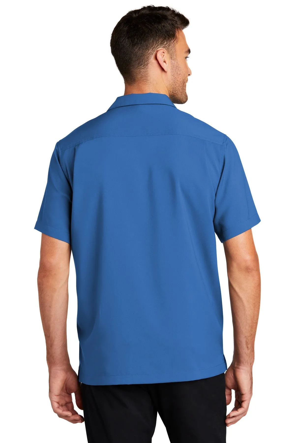 Port Authority  Short Sleeve Performance Staff Shirt W400 True Blue