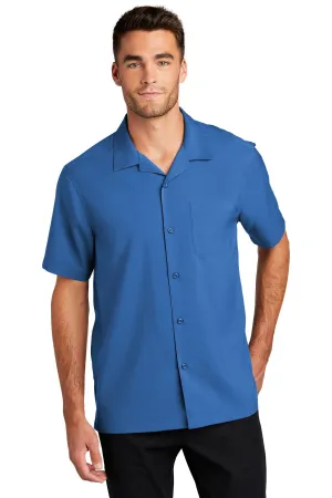 Port Authority  Short Sleeve Performance Staff Shirt W400 True Blue