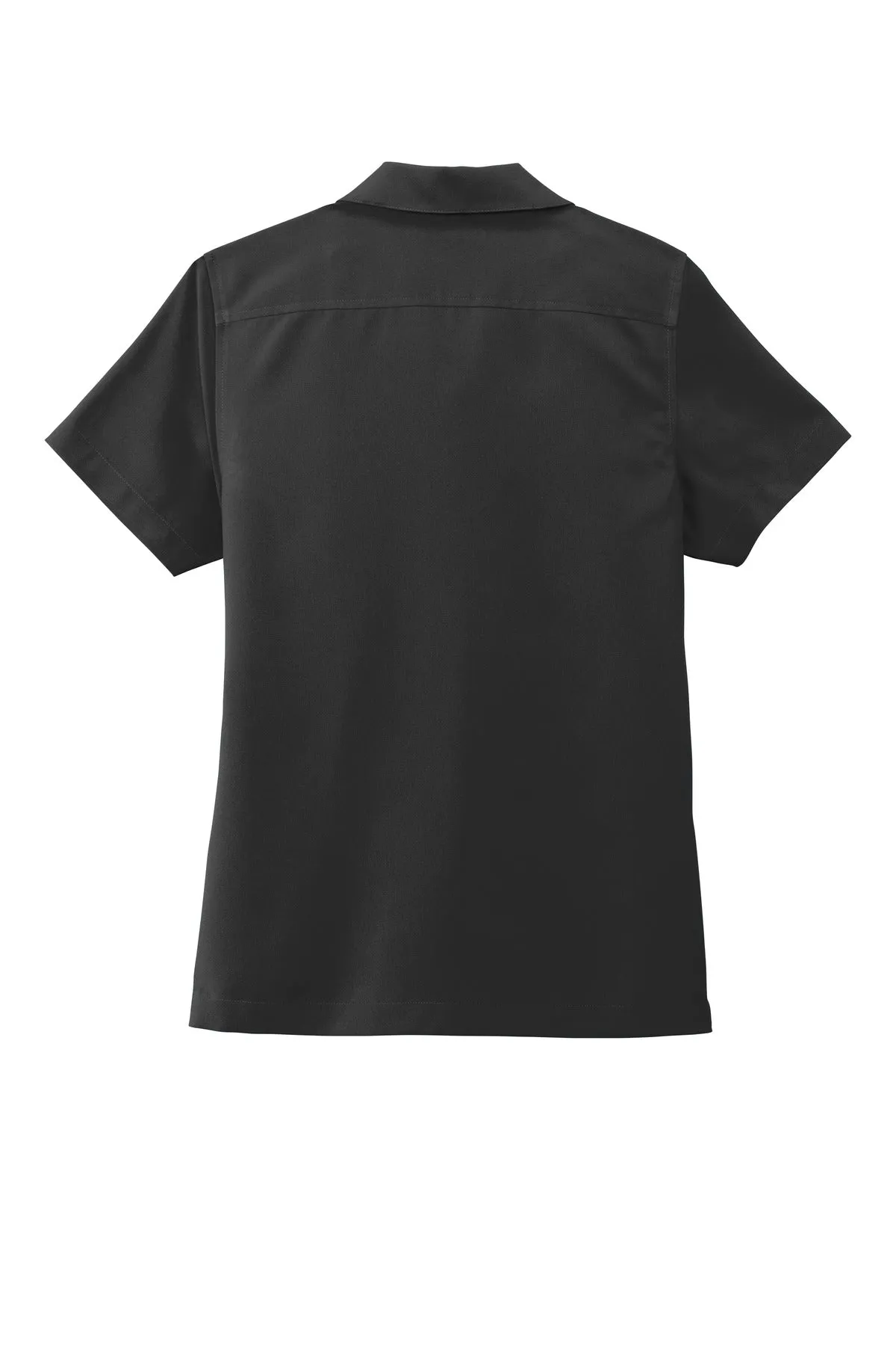 Port Authority Women's Short Sleeve Performance Staff Shirt LW400 Black