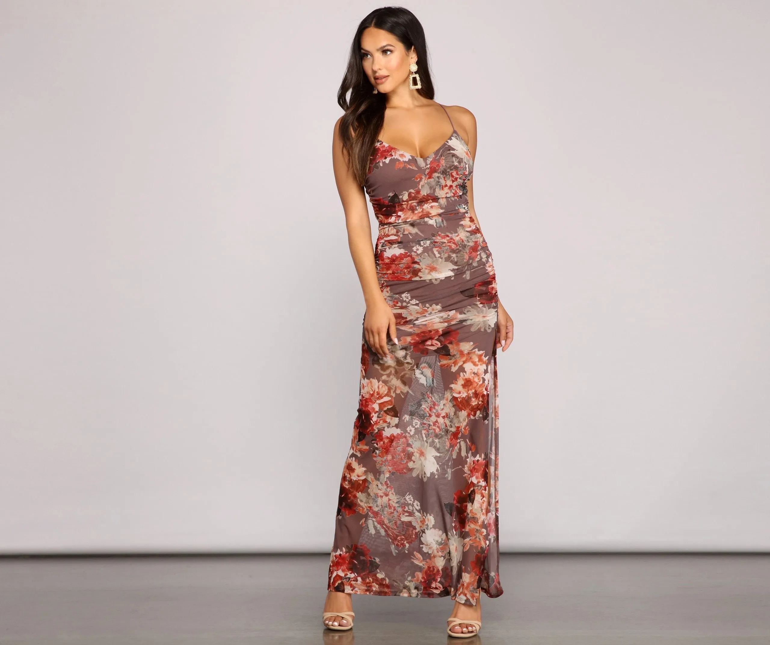 Pretty Petal Stylish Perfection Maxi Dress