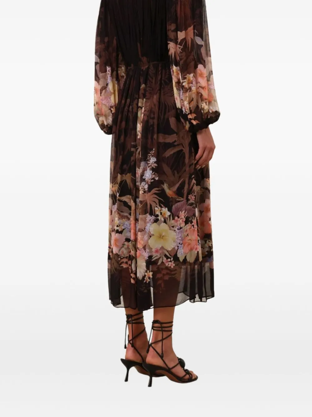 Printed long dress