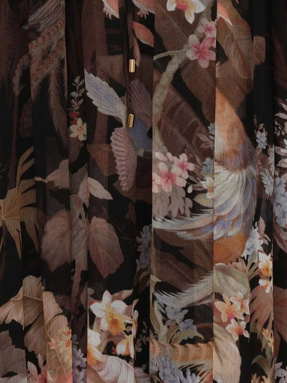 Printed long dress