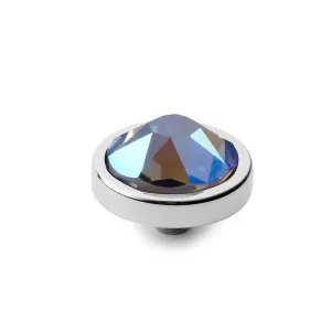 Qudo Canino 9mm Silver Topper - Light Sapphire Shimmer
