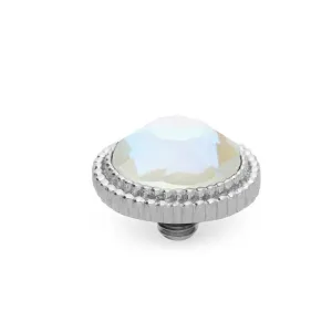Qudo Fabero 10mm Silver Topper - Light Grey Delite
