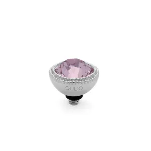 Qudo Fabero 11mm Silver Topper - Light Amethyst