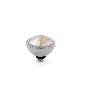 Qudo Fabero 11mm Silver Topper - Light Grey Delite