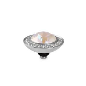 Qudo Tondo Deluxe 13mm Silver Topper - Light Grey Delite
