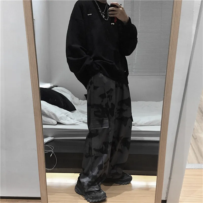"TRADITIONAL TIE-DYEING ART" LOOSE PANTS S031203