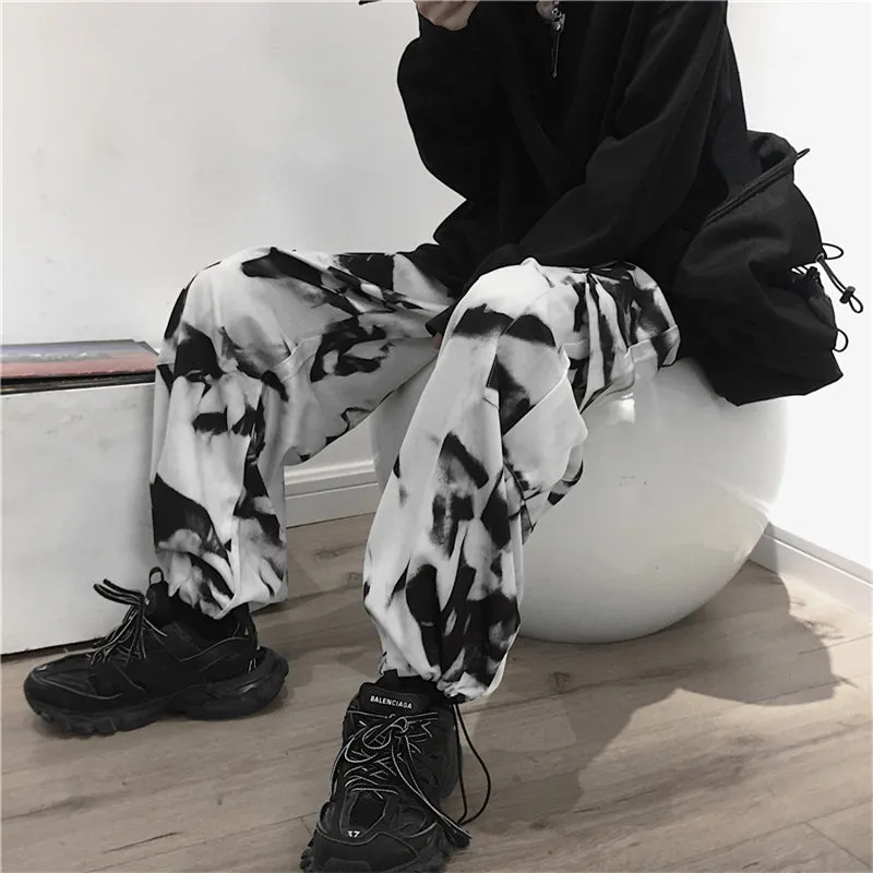 "TRADITIONAL TIE-DYEING ART" LOOSE PANTS S031203