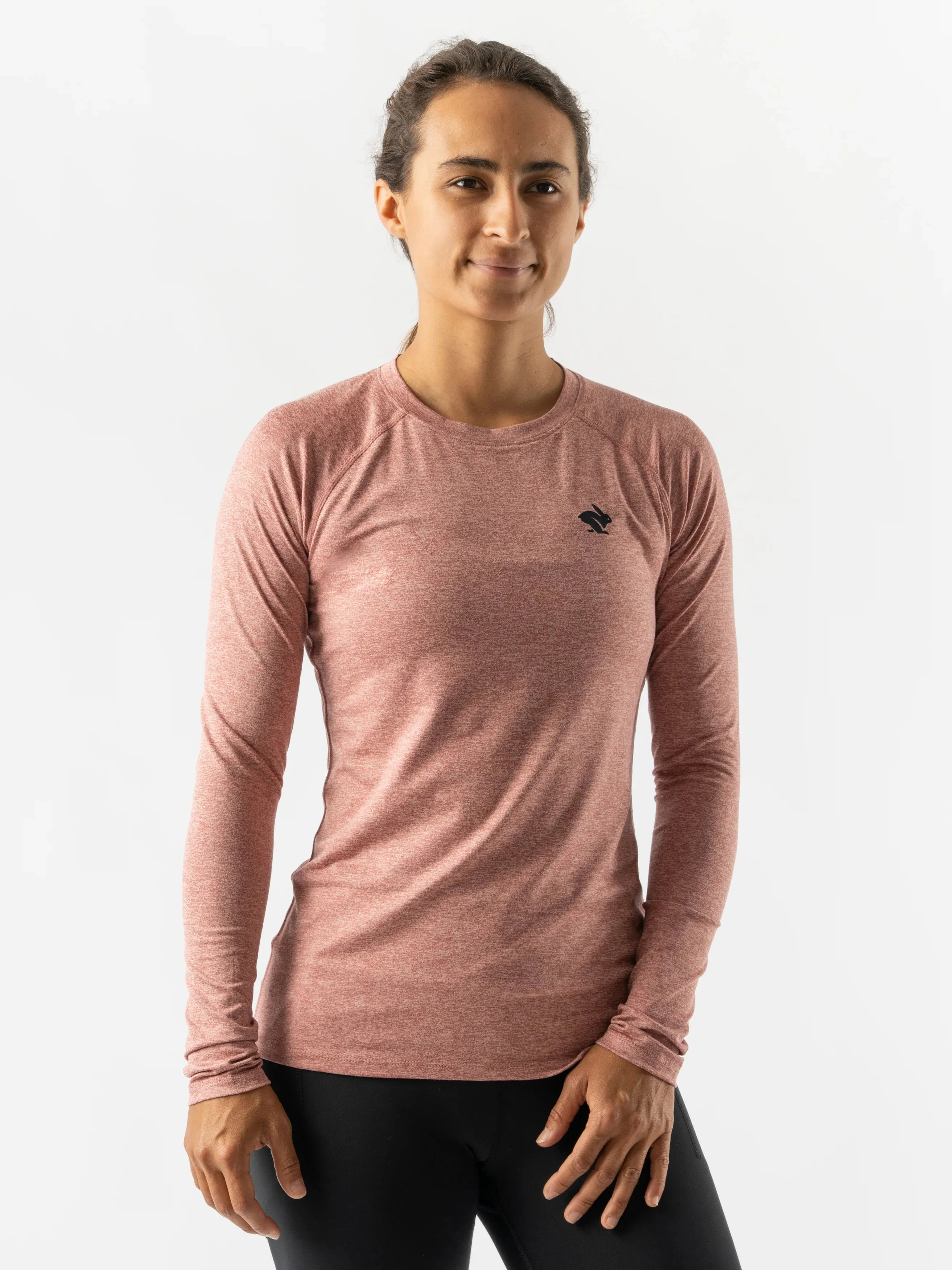 rabbit | EZ Tee LS | Women's | Withered Rose