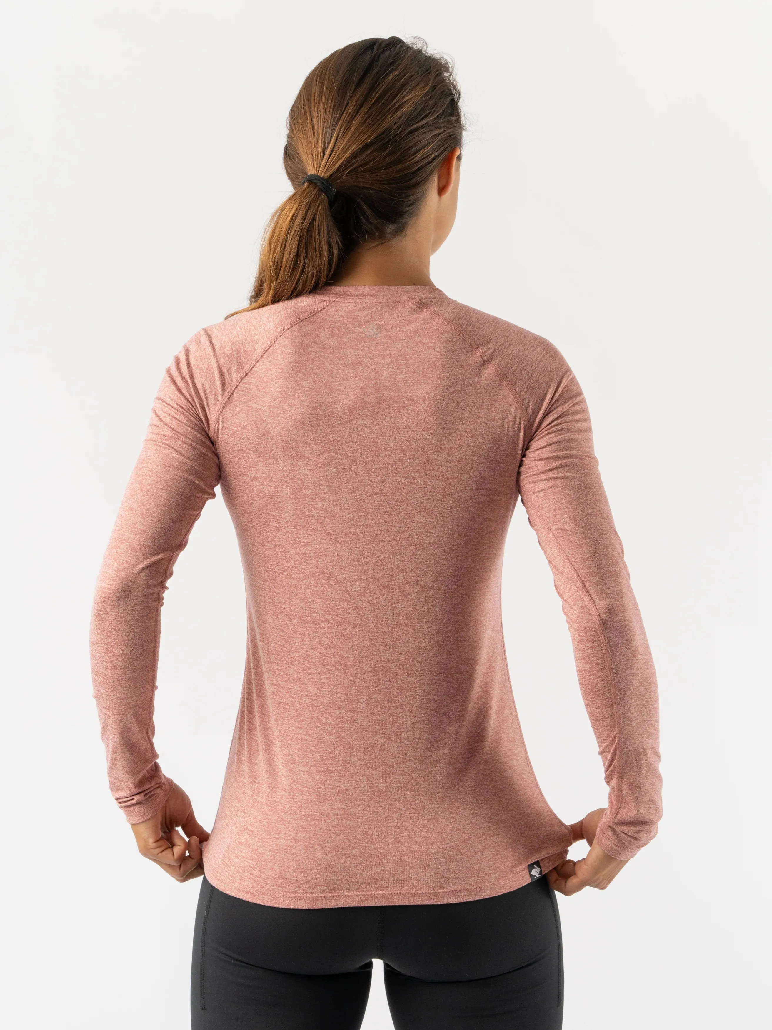 rabbit | EZ Tee LS | Women's | Withered Rose
