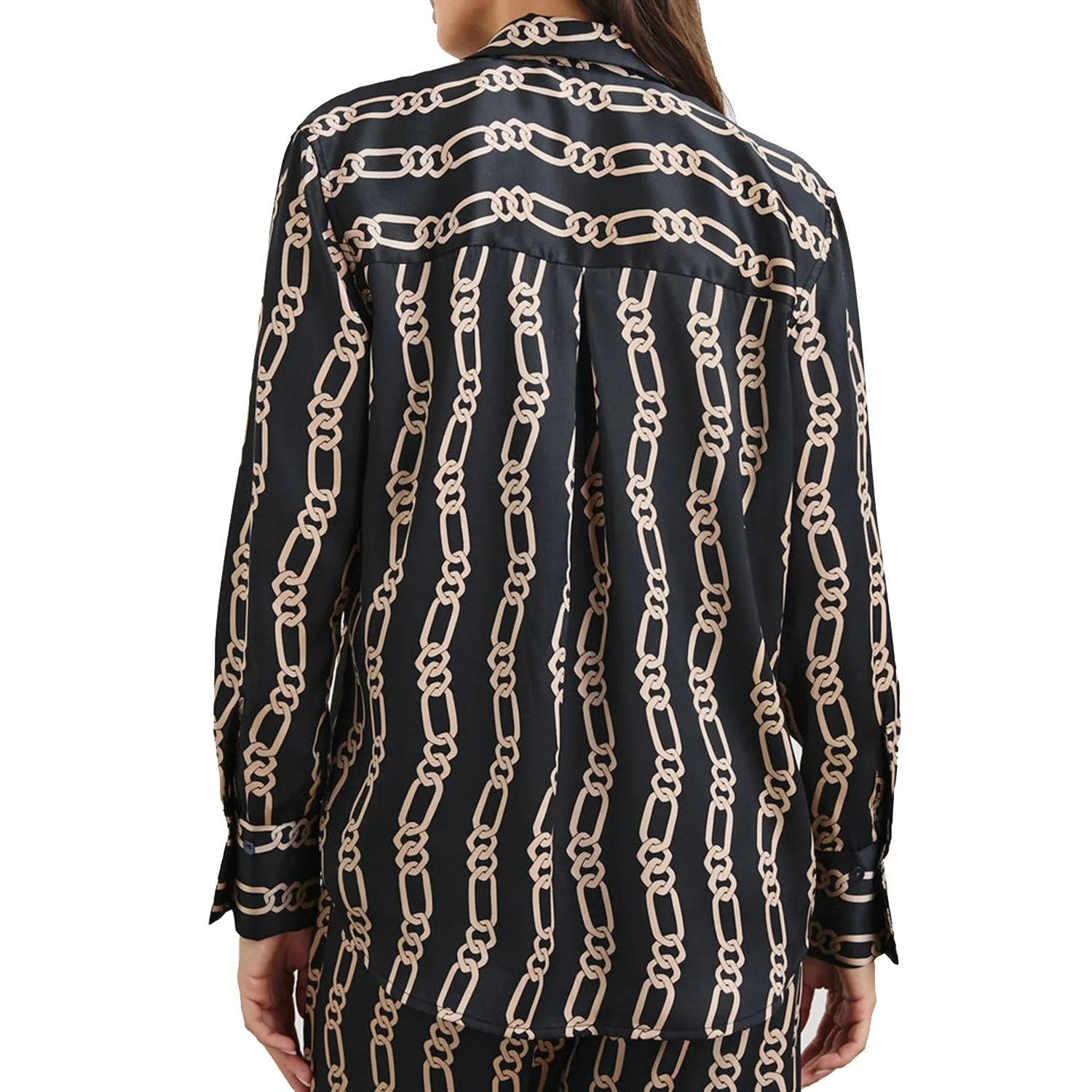 Rails Ledger Shirt Black Gold Link