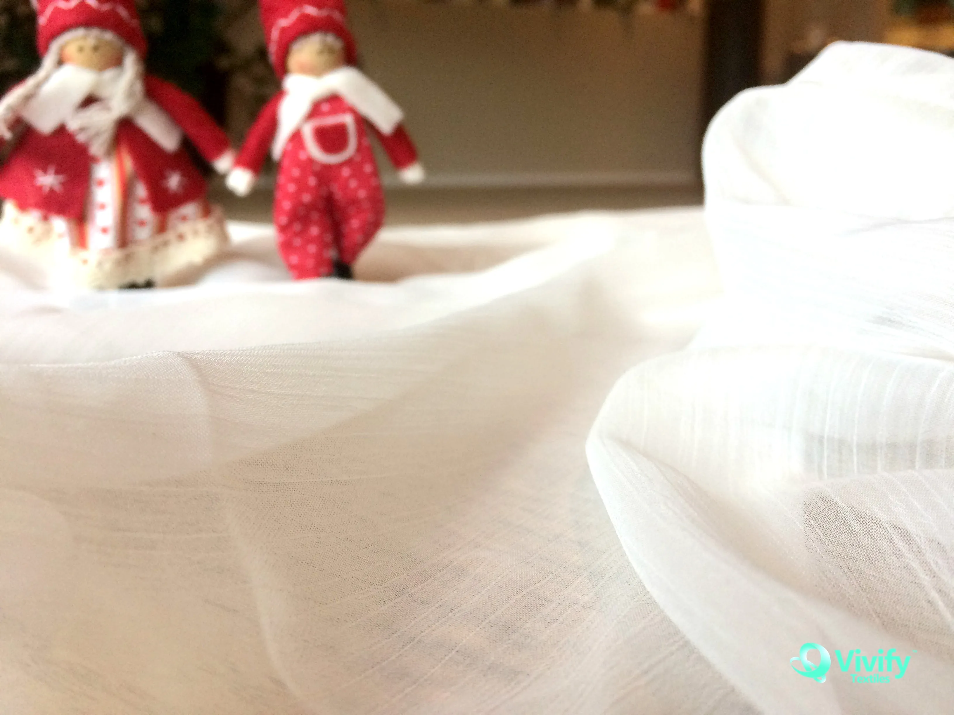 Recycled Polyester Crinkle Chiffon 50gsm