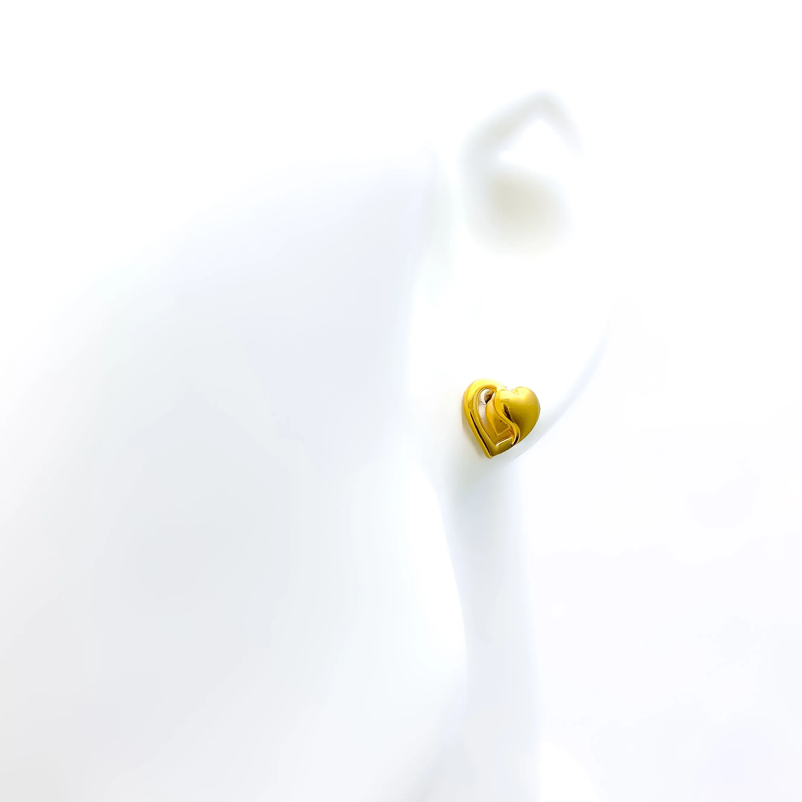 Refined Posh 22k Gold Top Earrings