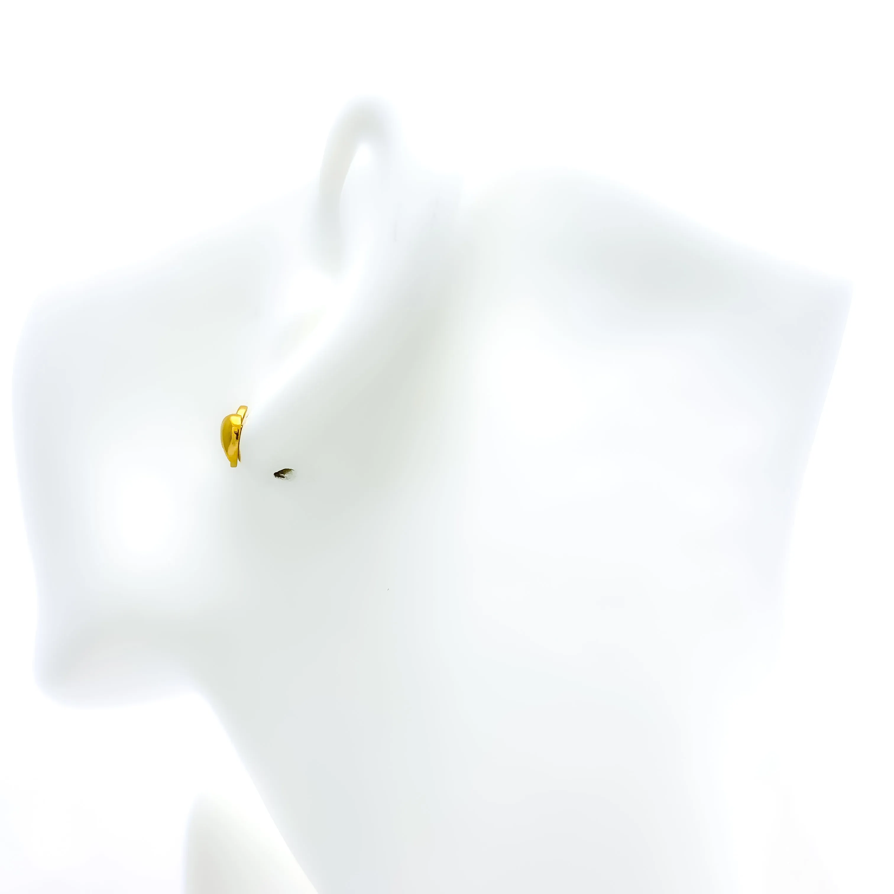 Refined Posh 22k Gold Top Earrings