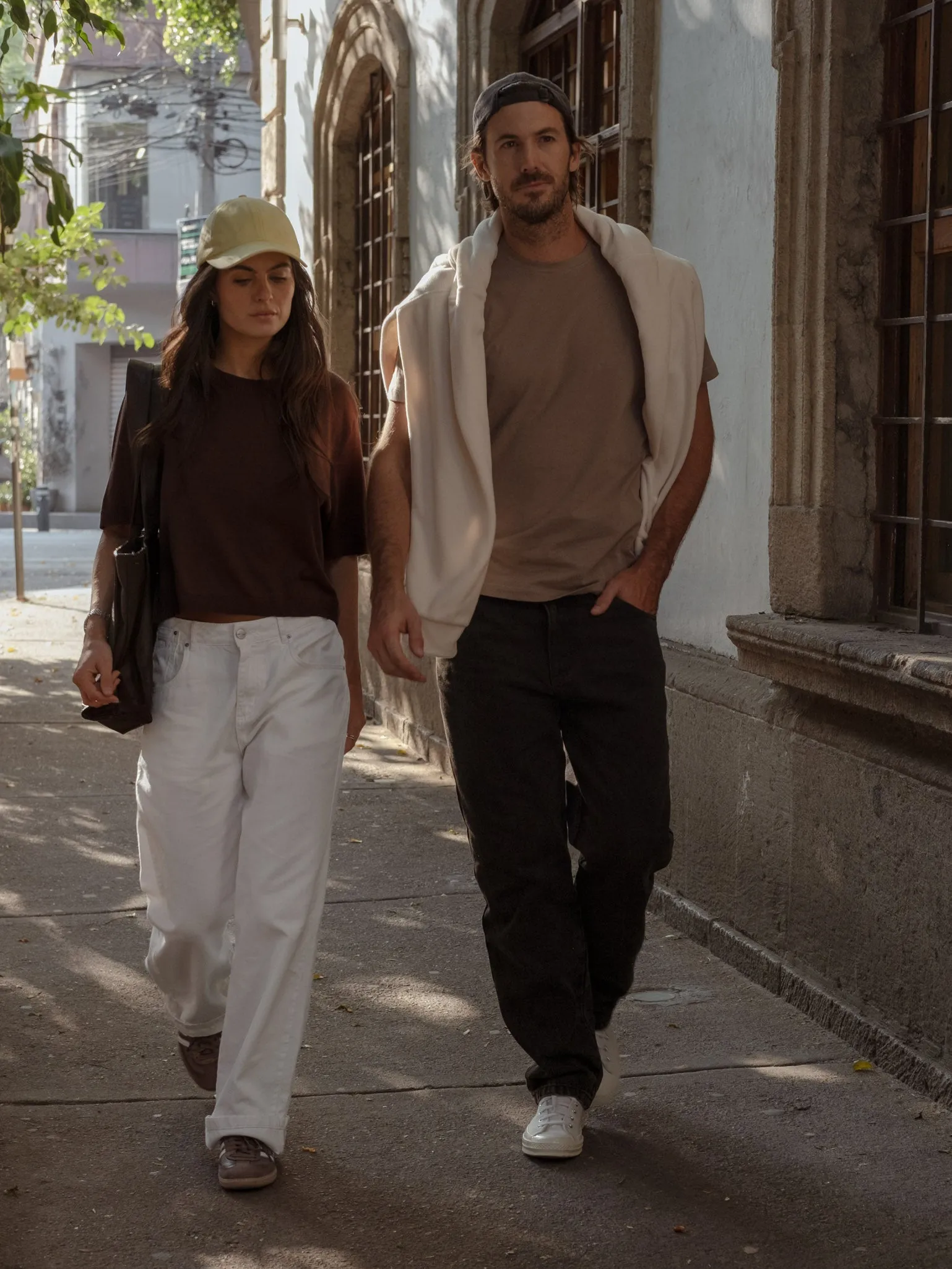 RENEW WIDE LEG JEAN - SOFT WHITE
