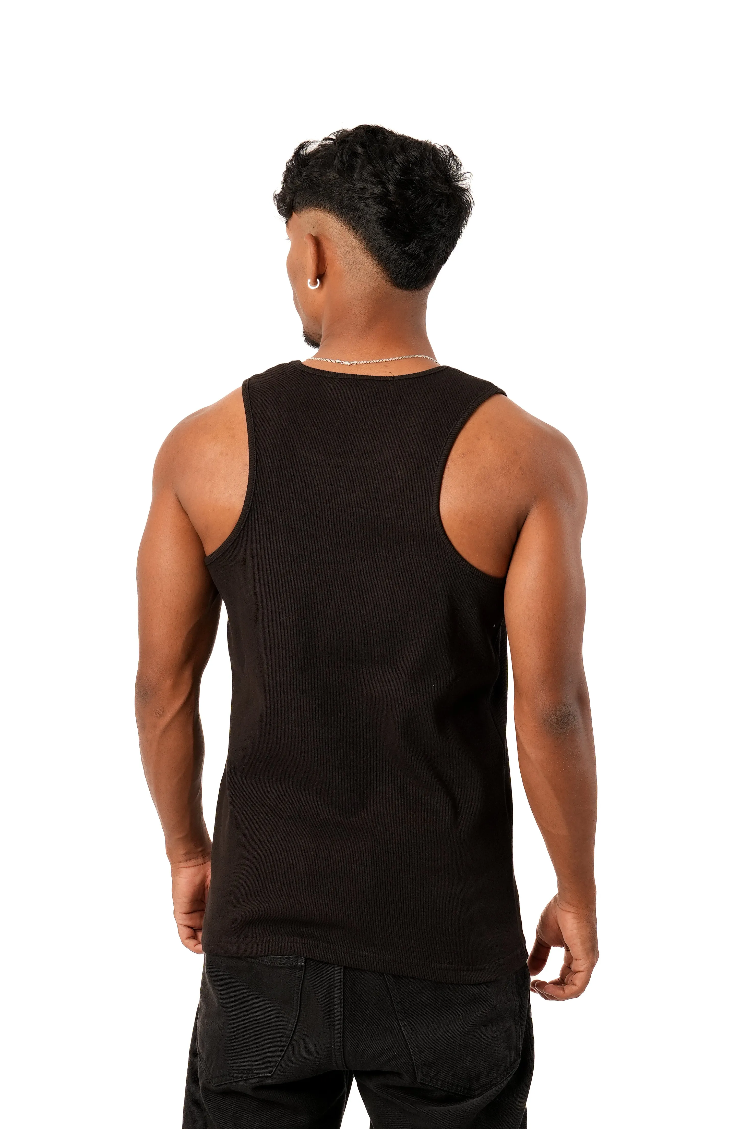 Ribbed Tank V3[Black]