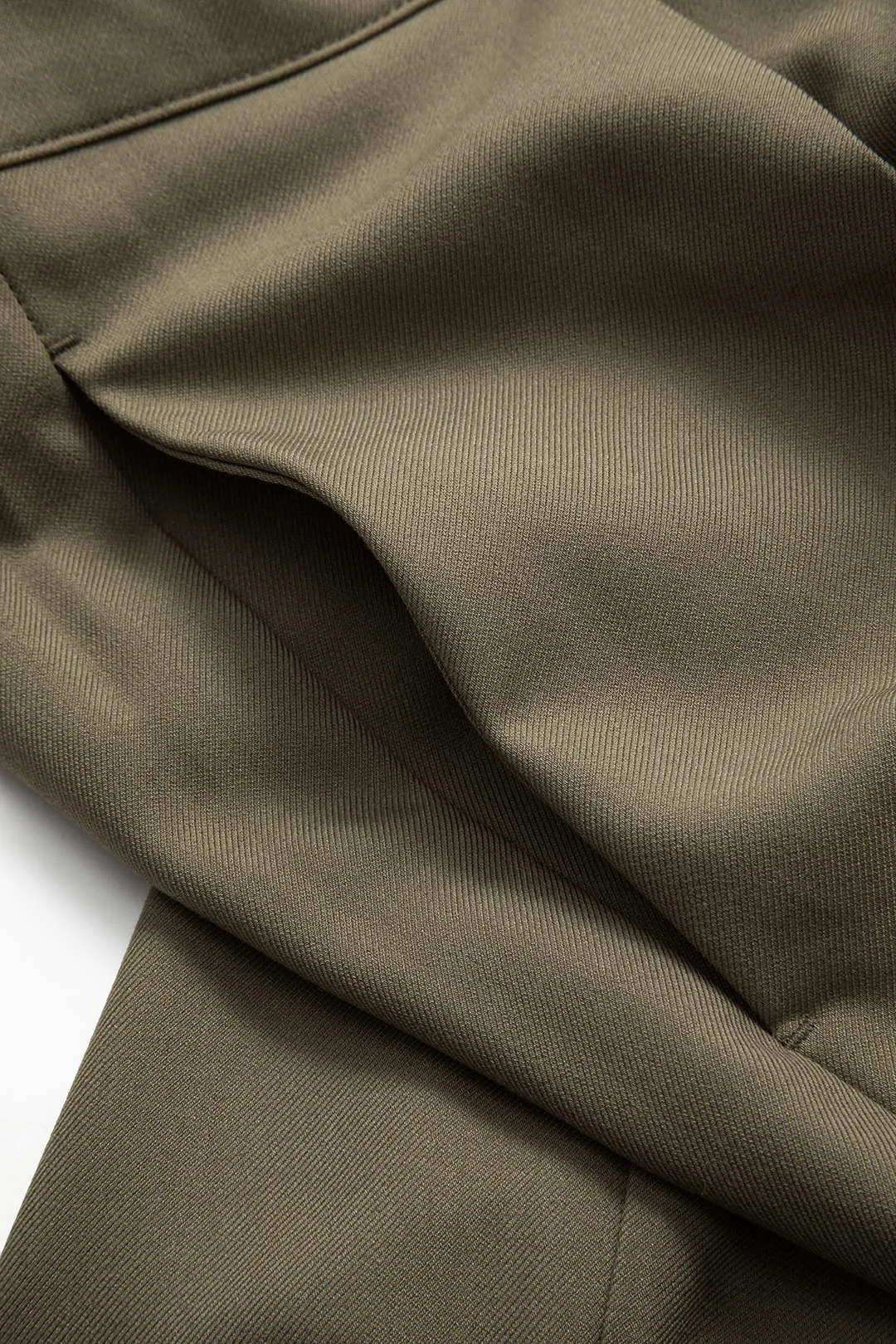 Rilley - Elegant Ruched Feature Woman's Wide Leg Pants