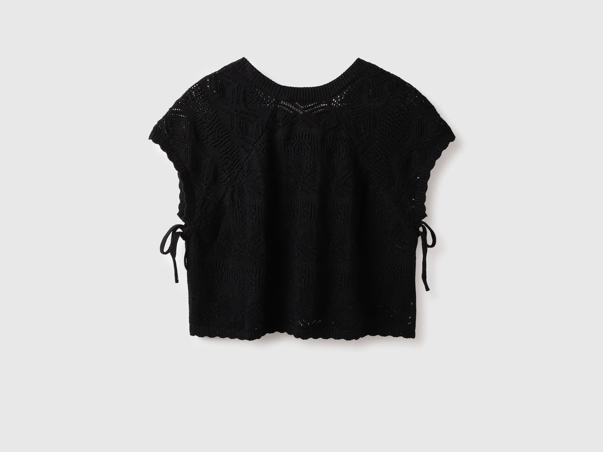 Round Neck Knitted Tops