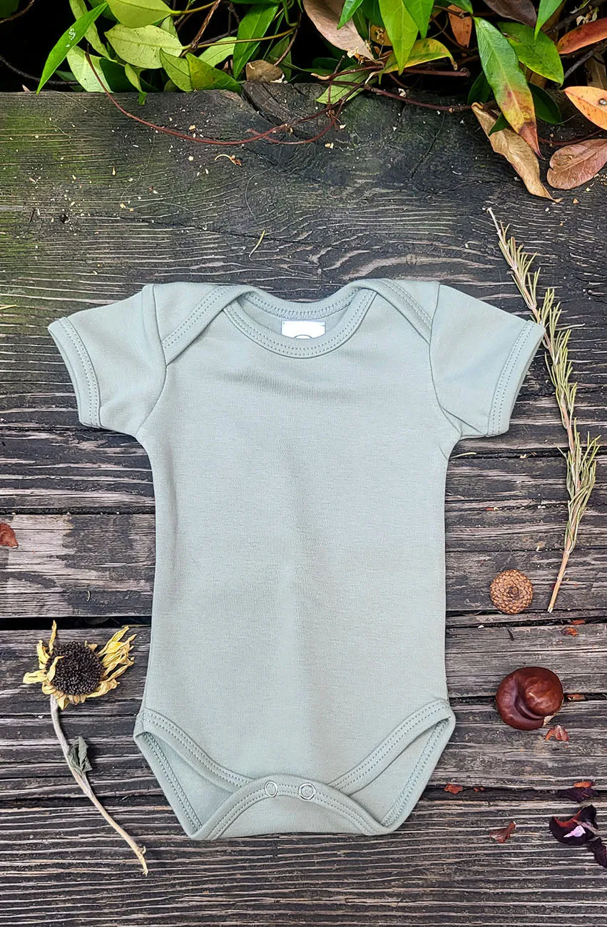 Sage Short Sleeve Onesie