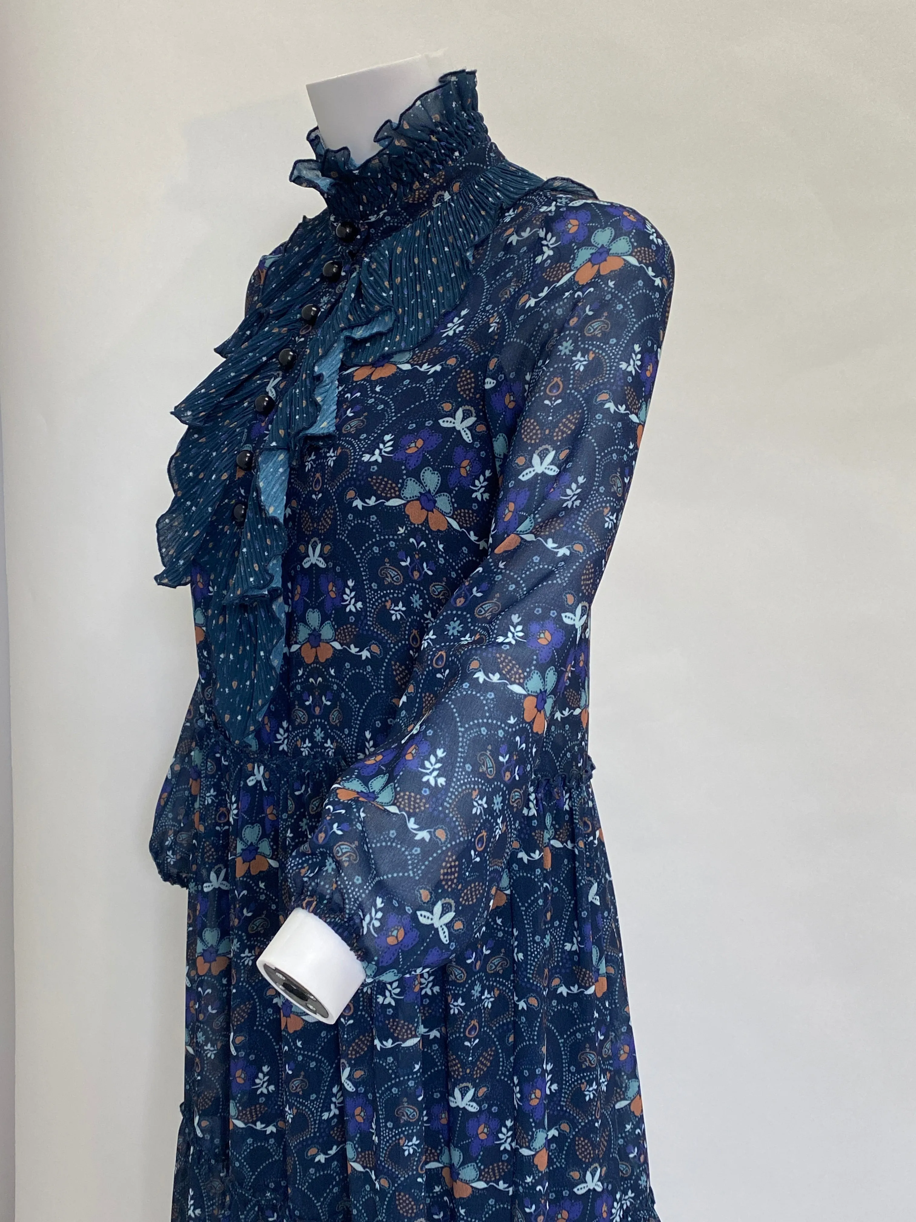 See by Chloe Blue Floral Dress