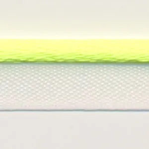 See-Through Piping Tape #151 Fluorescent Yellow & White