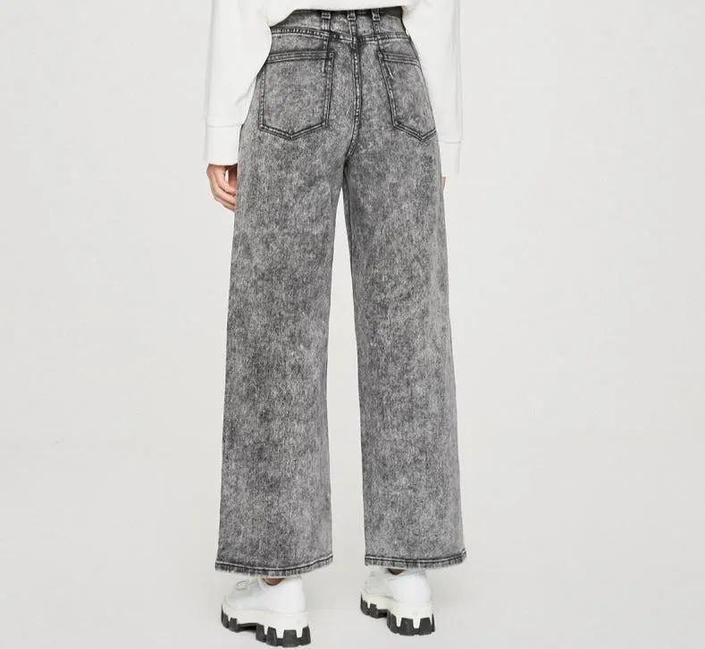 SELECTED New Women's Retro Style Loose Straight Casual Jeans S|420432001