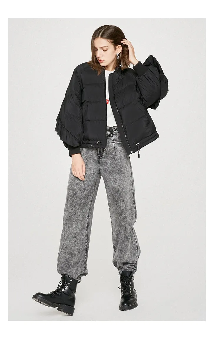 SELECTED New Women's Retro Style Loose Straight Casual Jeans S|420432001