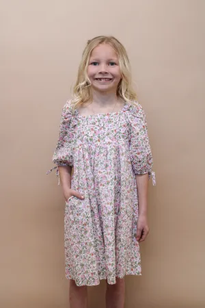 SERENA GIRLS FLORAL DRESS