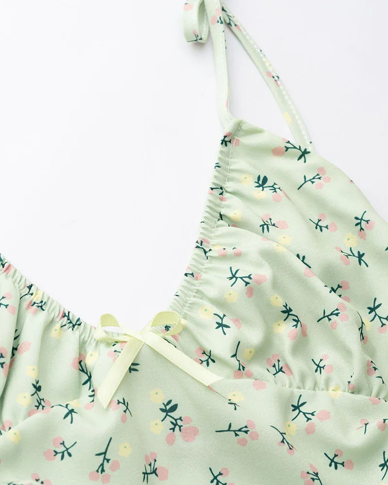 Serotinal Floral Midi Dress